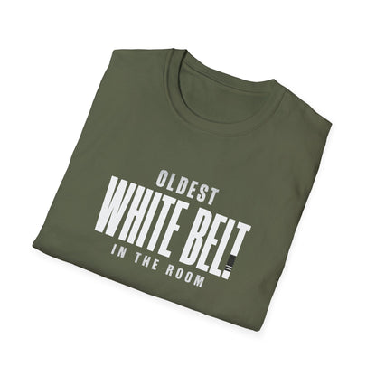 Oldest White Belt BJJ T-shirt