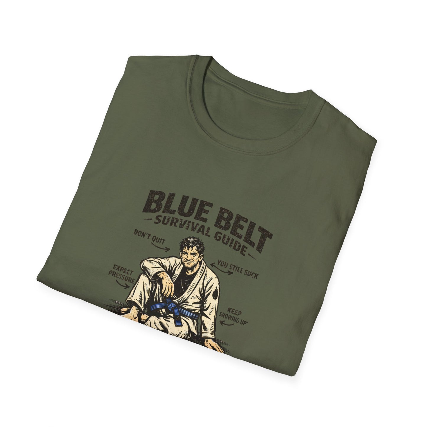 Blue Belt Guide BJJ T-shirt