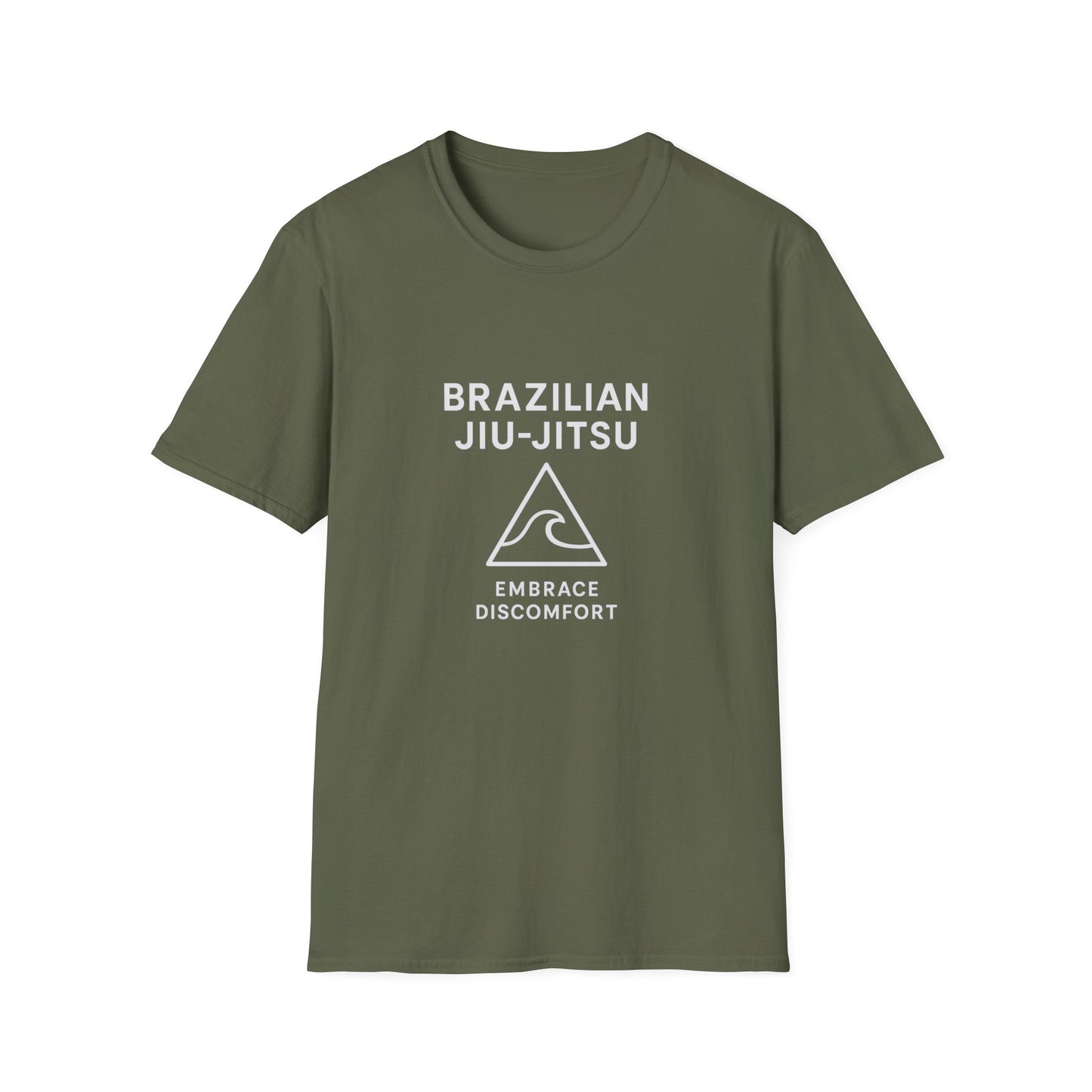 Brazilian Jiu Jitsu short sleeves shirt - Embrace Discomfort