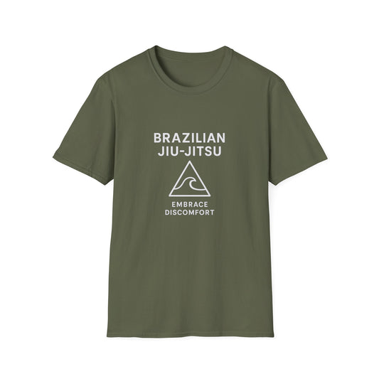 Brazilian Jiu Jitsu short sleeves shirt - Embrace Discomfort