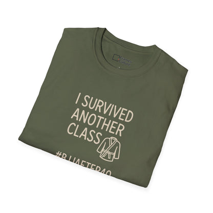 Brazilian Jiu Jitsu shirt - BJJAfter40: I Survived Another Class