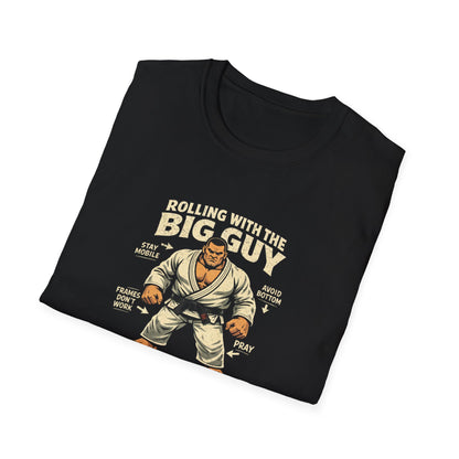 Big Guy Roll BJJ T-shirt