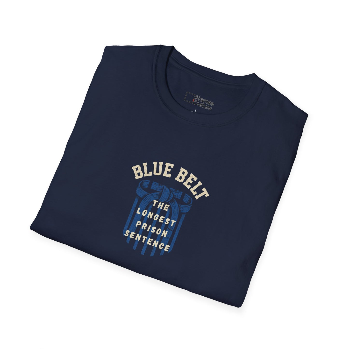 Blue Belt Prison Sentence BJJ T-shirt