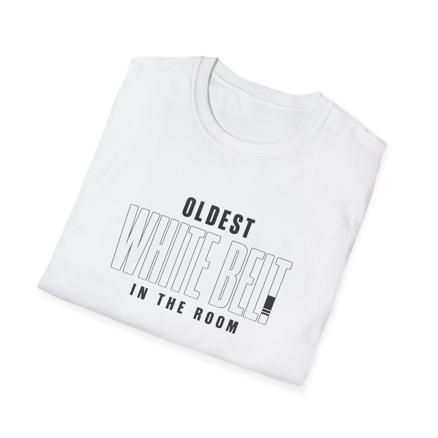 Oldest White Belt BJJ T-shirt