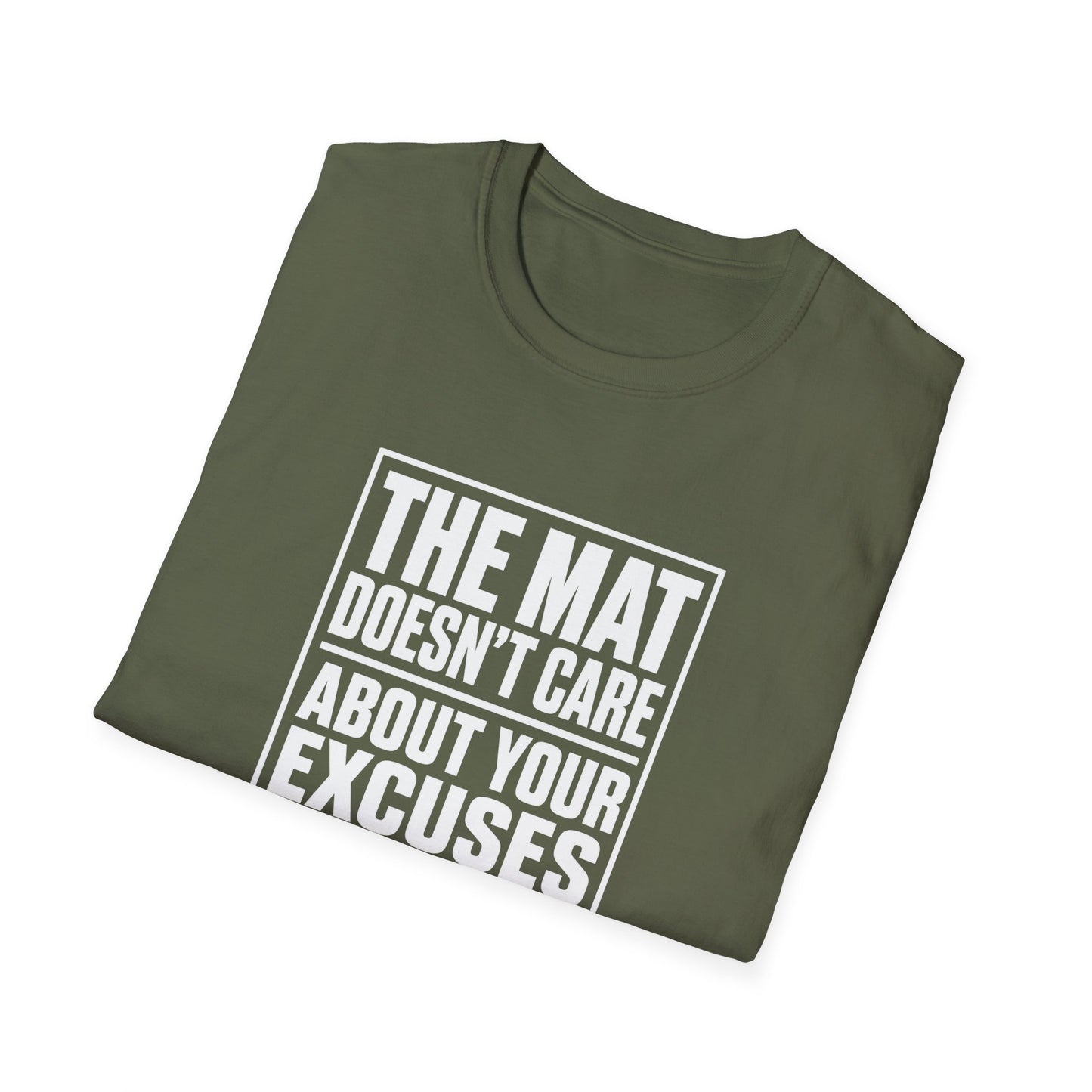 Mat Doesn't Care BJJ T-shirt