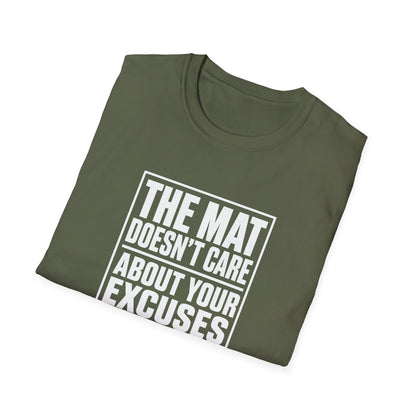Mat Doesn't Care BJJ T-shirt