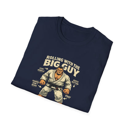 Big Guy Roll BJJ T-shirt