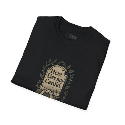 Jiu Jitsu T-Shirt - Here Lies My Cardio - Colors
