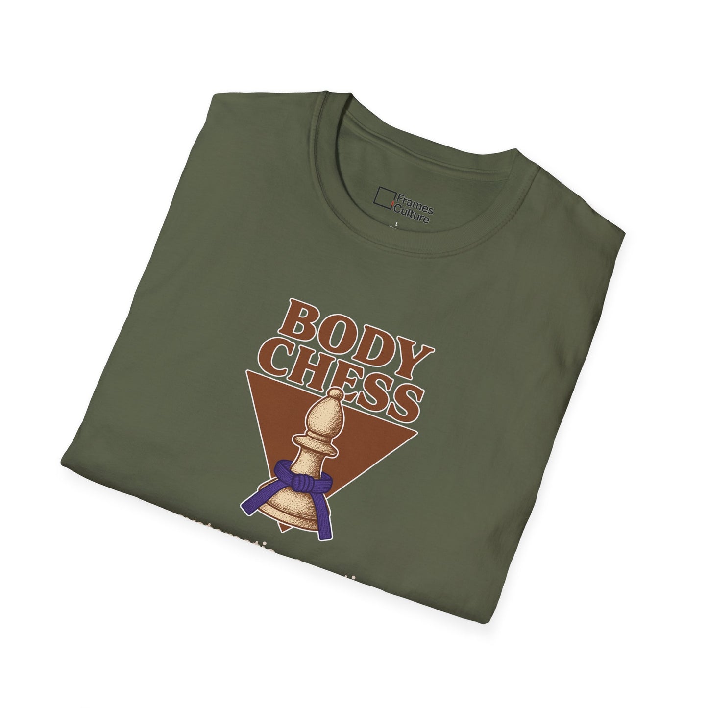Purple Belt Body Chess BJJ T-shirt