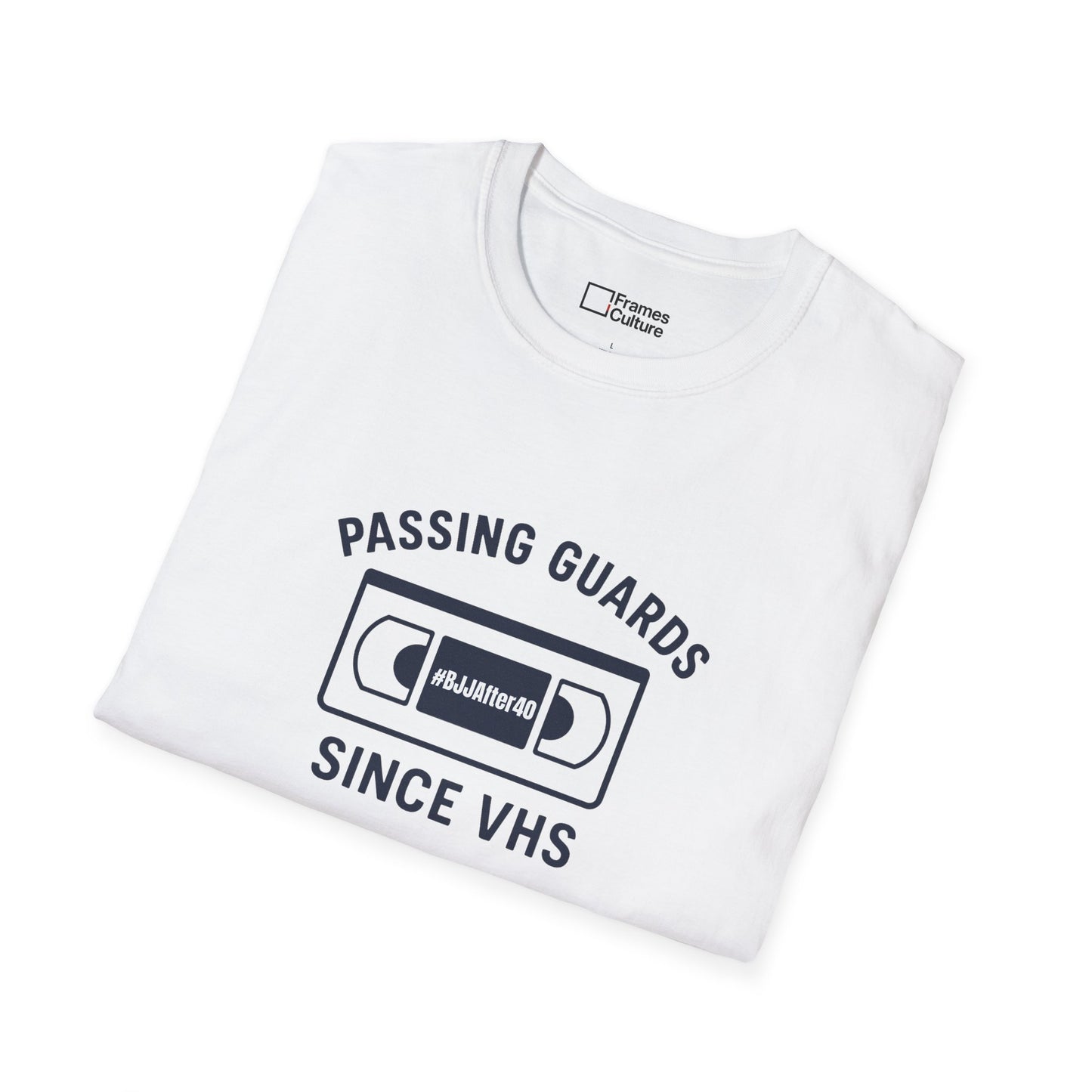 Brazilian Jiu Jitsu shirt - Passing Guards Since VHS - Minimal