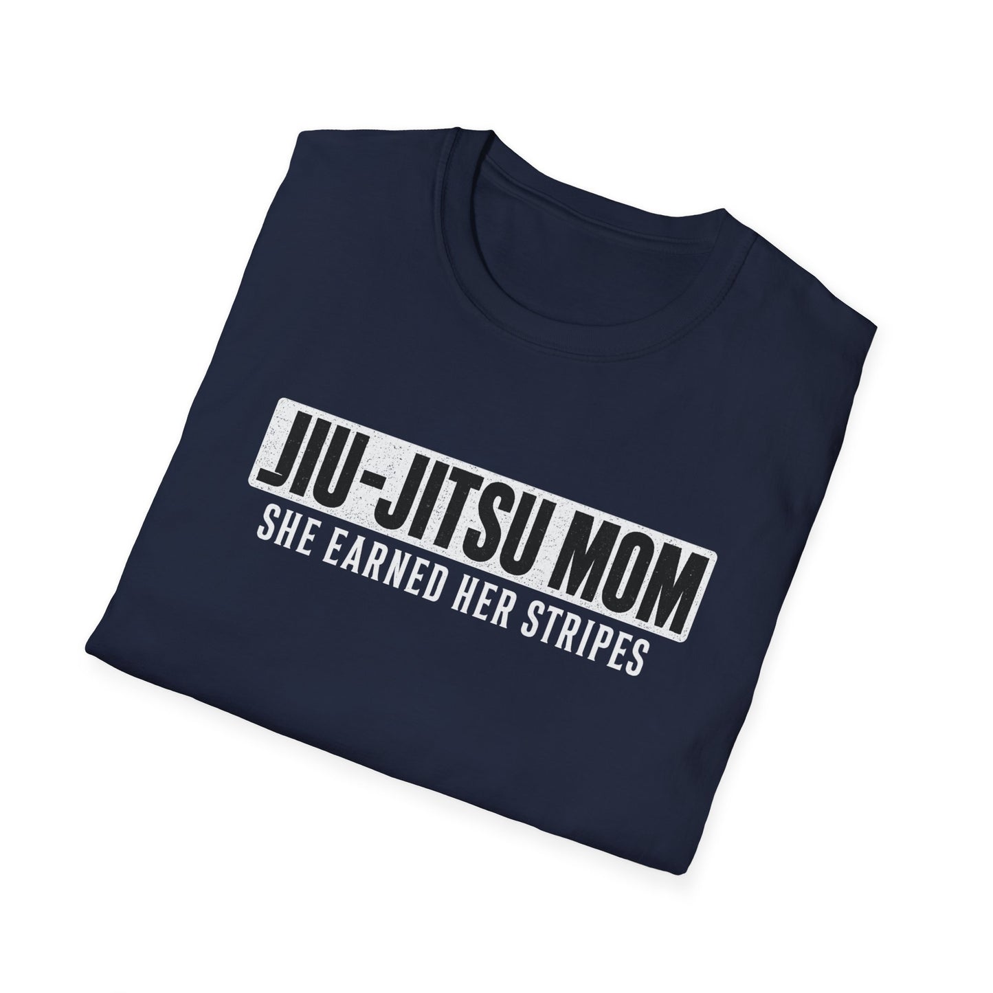 Mom Stripes BJJ T-shirt