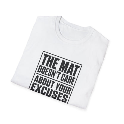 Mat Doesn't Care BJJ T-shirt
