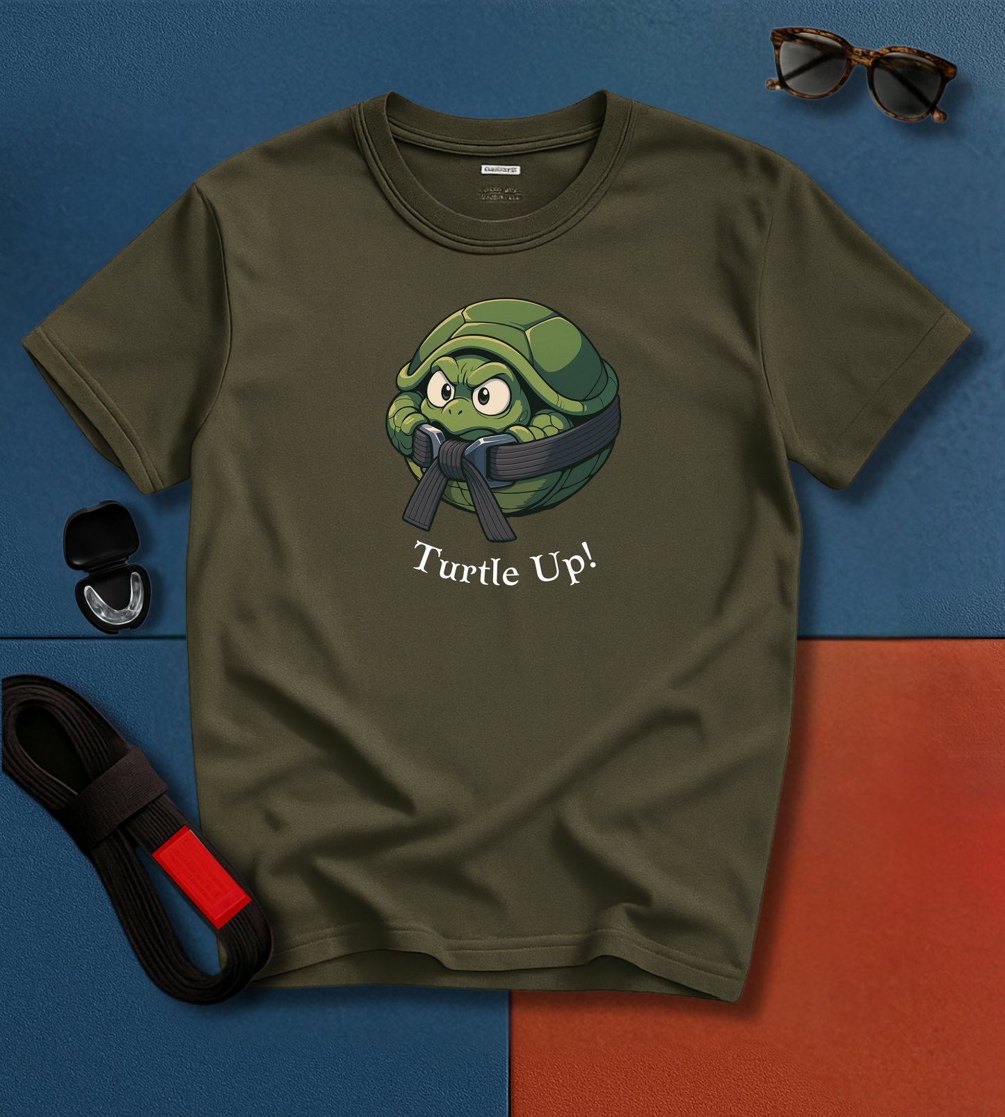 Brazilian Jiu Jitsu shirt - Turtle Up!