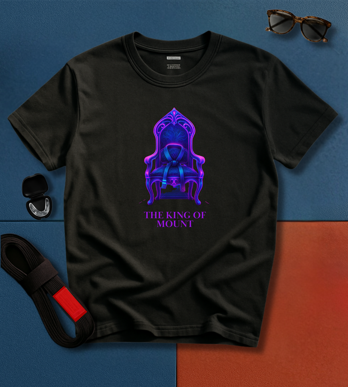 Brazilian Jiu Jitsu shirt - The King Of Mount