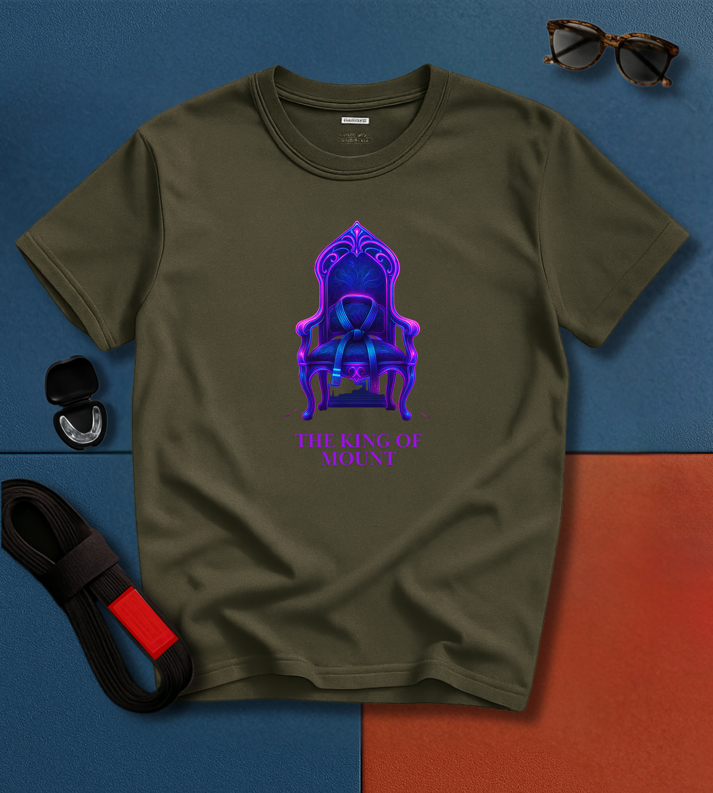 Brazilian Jiu Jitsu shirt - The King Of Mount