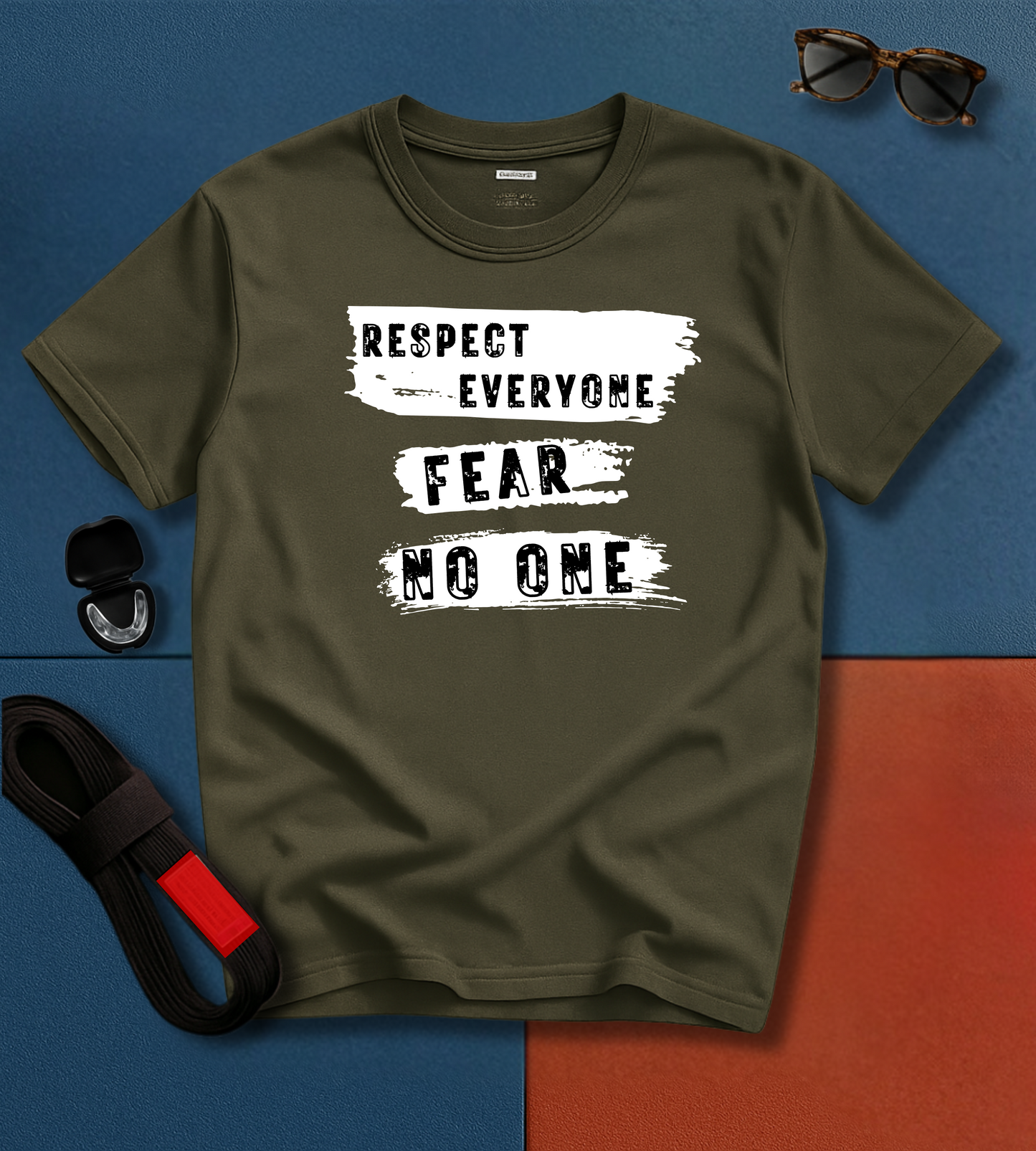 Brazilian Jiu Jitsu shirt - Respect Everyone, Fear No One