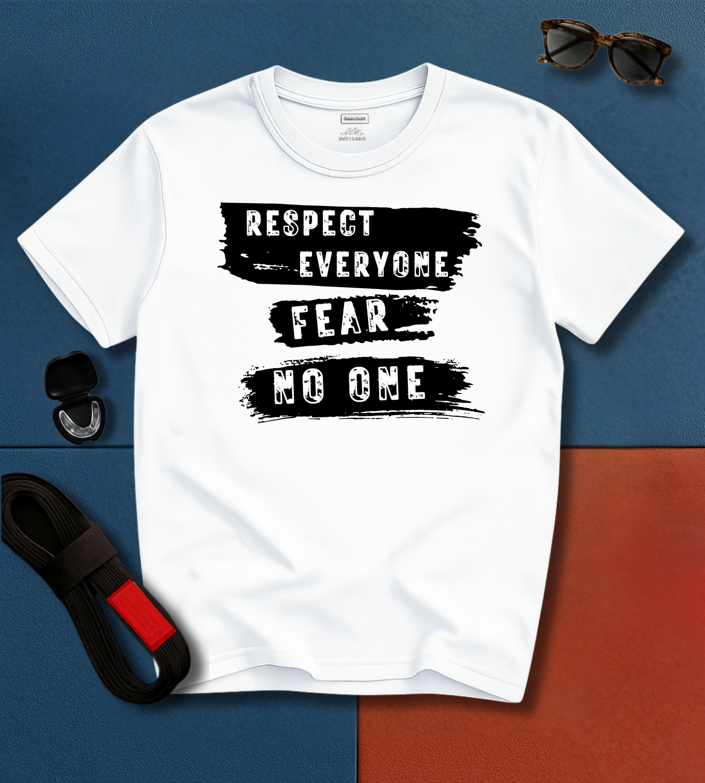 Brazilian Jiu Jitsu shirt - Respect Everyone, Fear No One