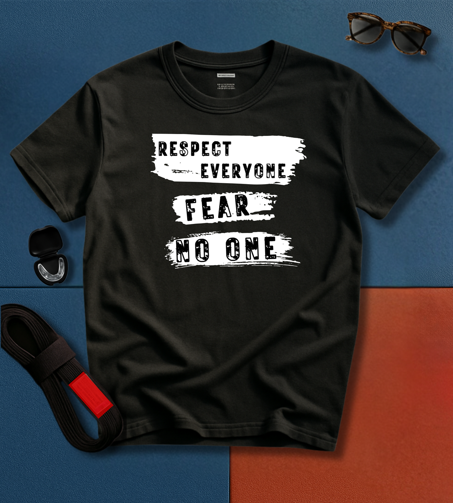Brazilian Jiu Jitsu shirt - Respect Everyone, Fear No One