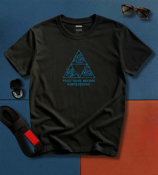 Jiu Jitsu T-Shirt - Positions Before Submissions