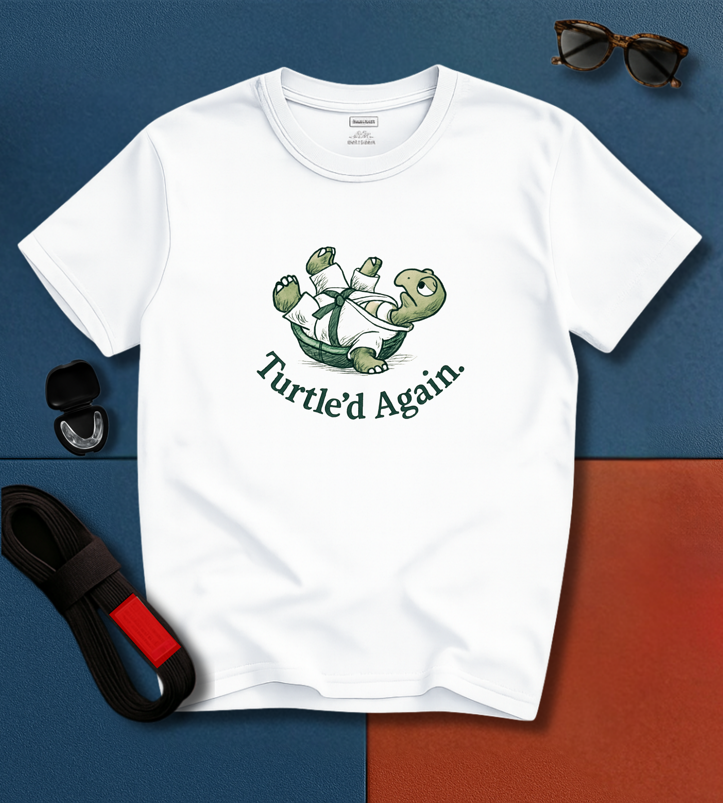 Jiu Jitsu T-Shirt - Turtle'd Again