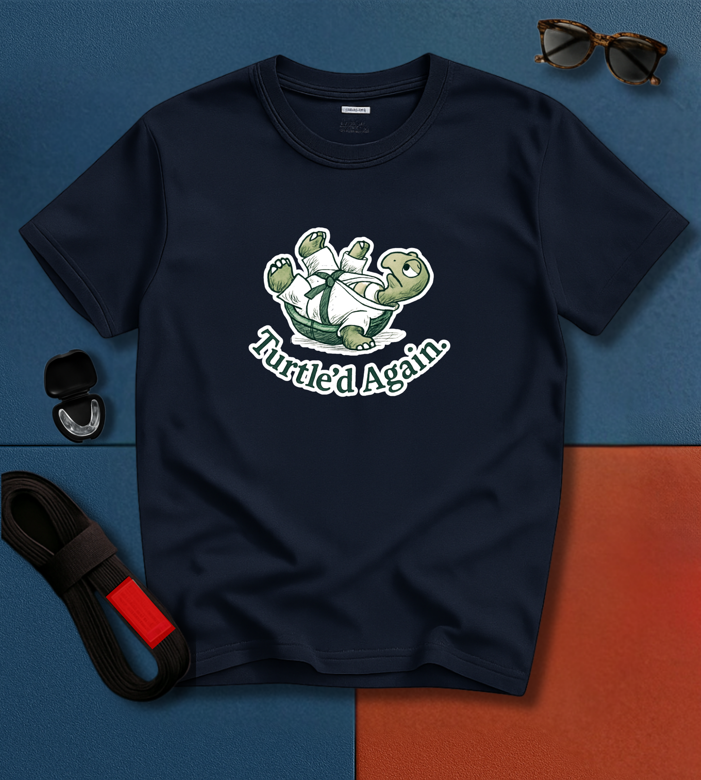 Jiu Jitsu T-Shirt - Turtle'd Again