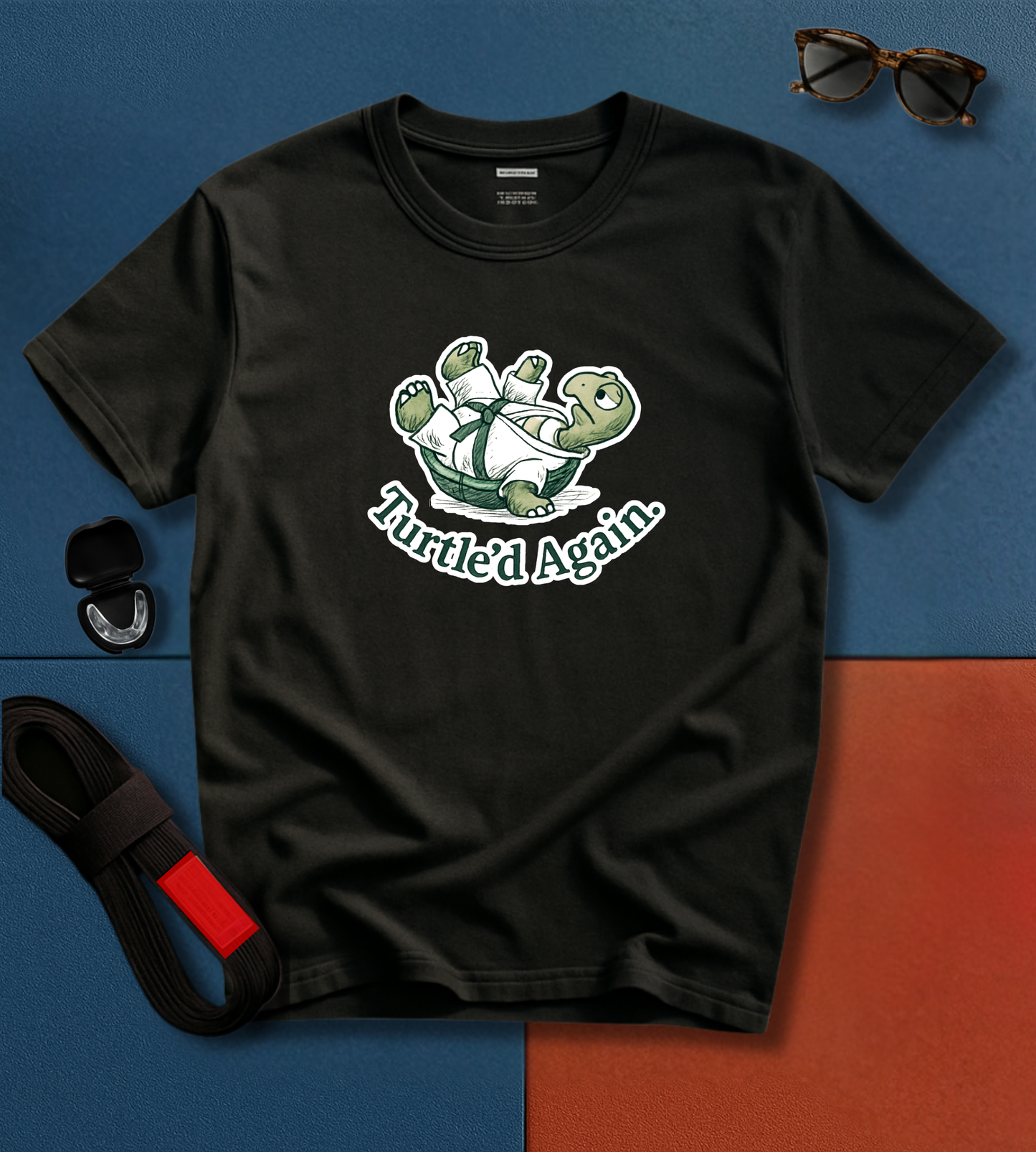 Jiu Jitsu T-Shirt - Turtle'd Again