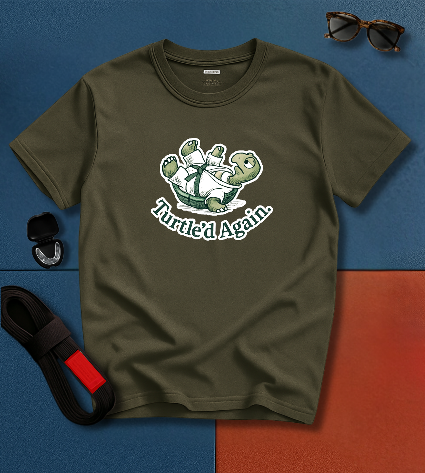 Jiu Jitsu T-Shirt - Turtle'd Again