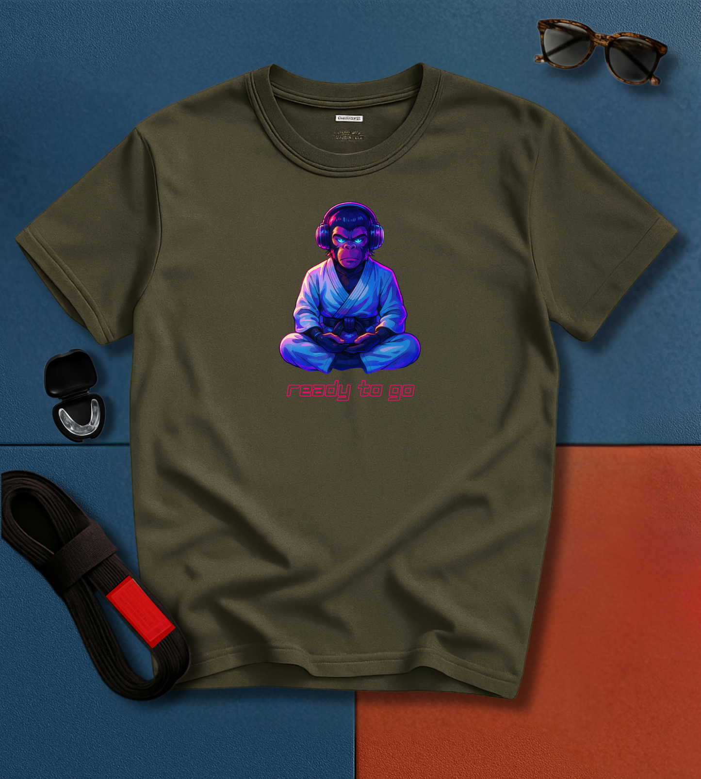 Jiu Jitsu T-Shirt - Ready To Go