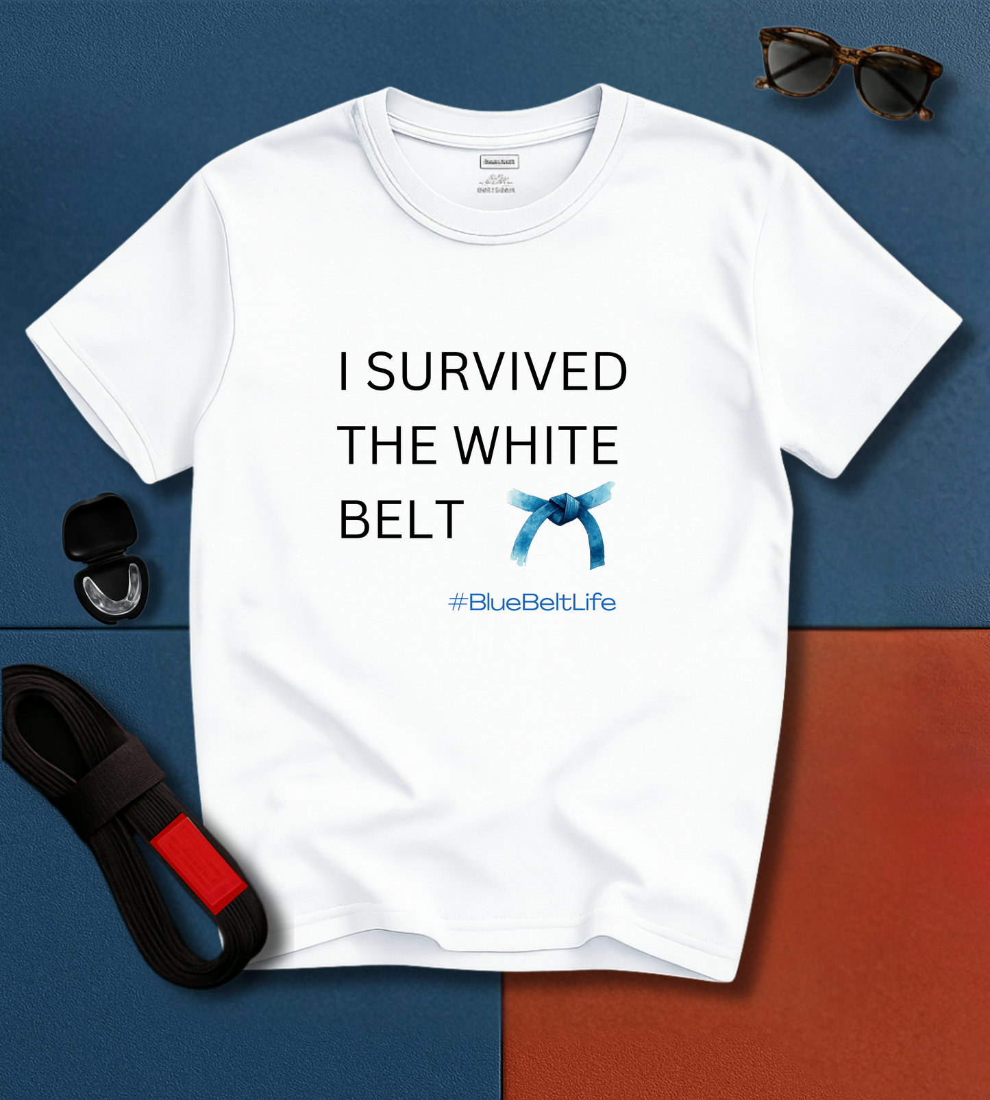 Jiu Jitsu T-Shirt - I Survived The White Belt