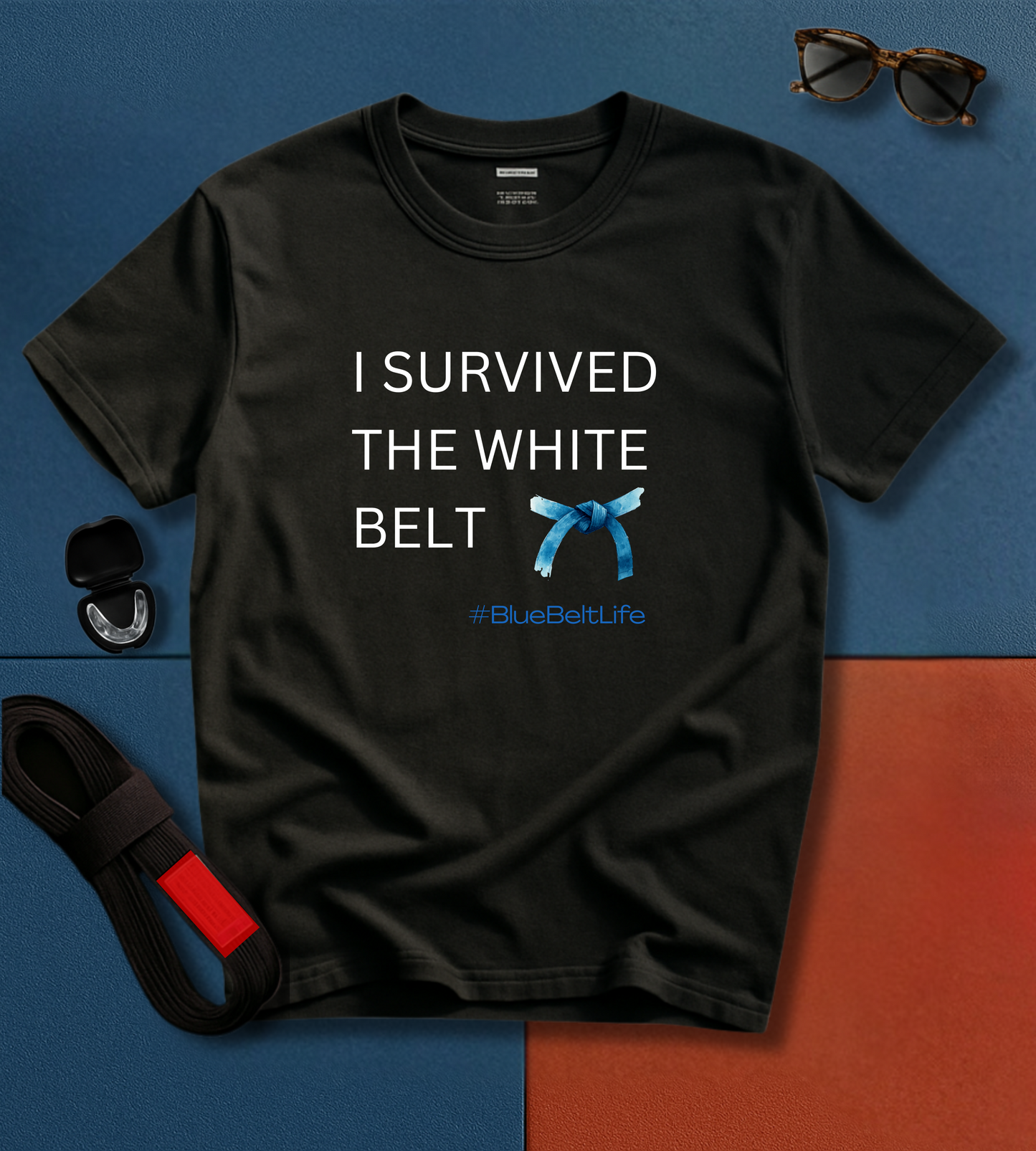 Jiu Jitsu T-Shirt - I Survived The White Belt