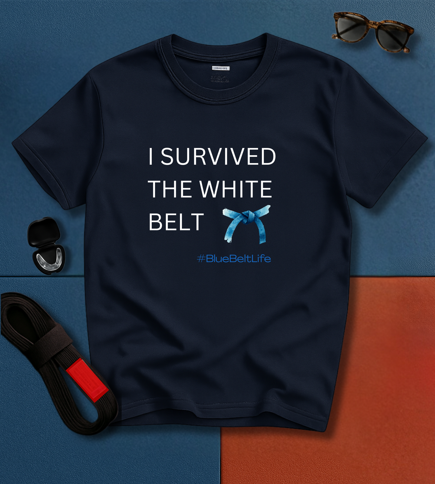 Jiu Jitsu T-Shirt - I Survived The White Belt