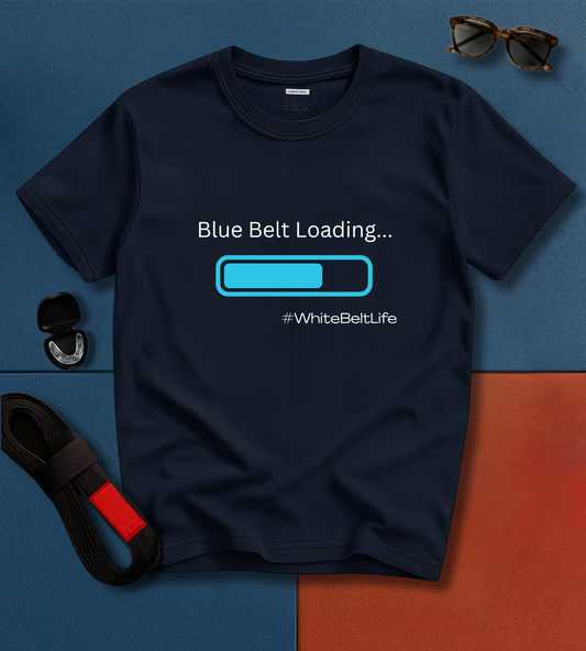 Blue Belt Loading BJJ T-Shirt