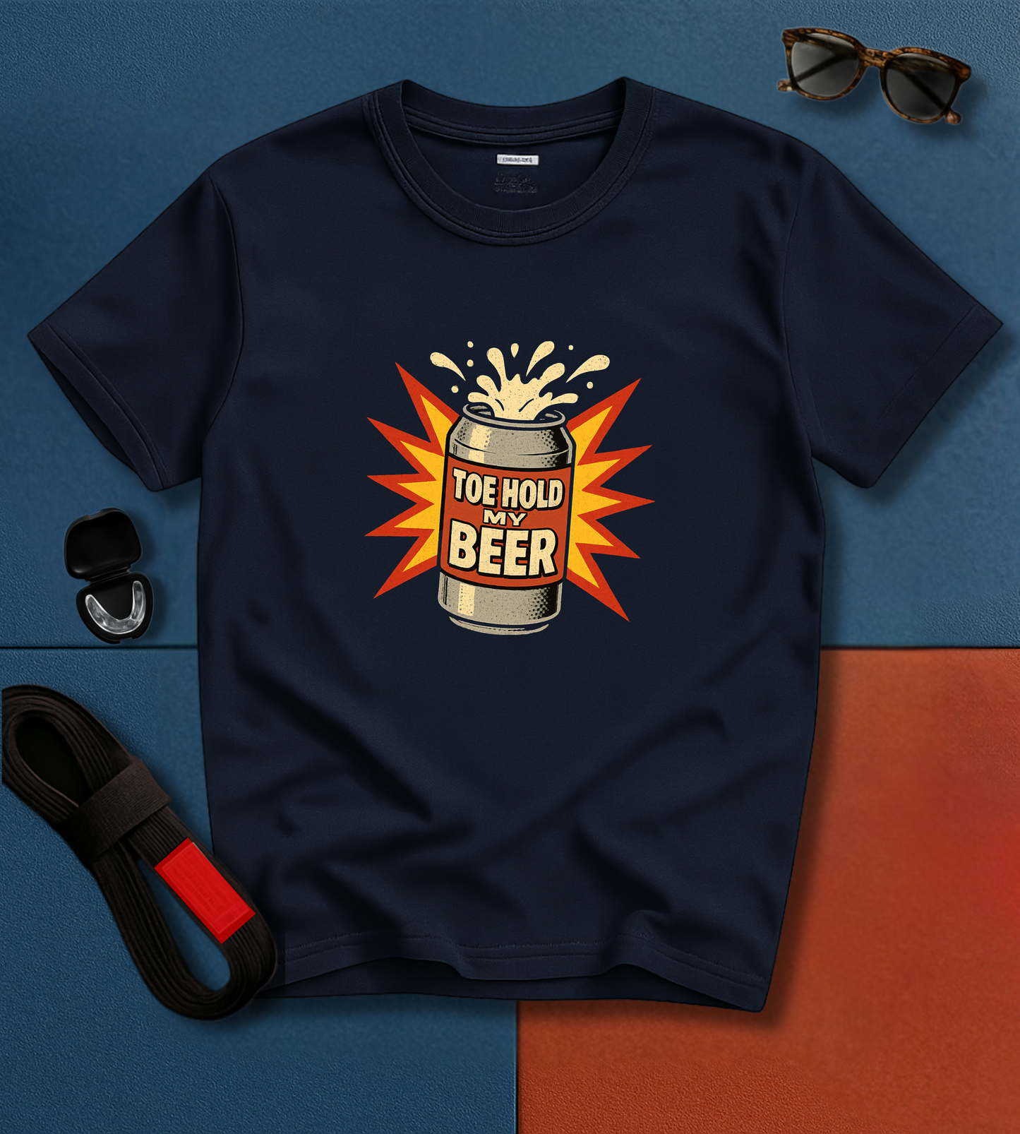 Jiu Jitsu T-Shirt - Toe Hold My Beer