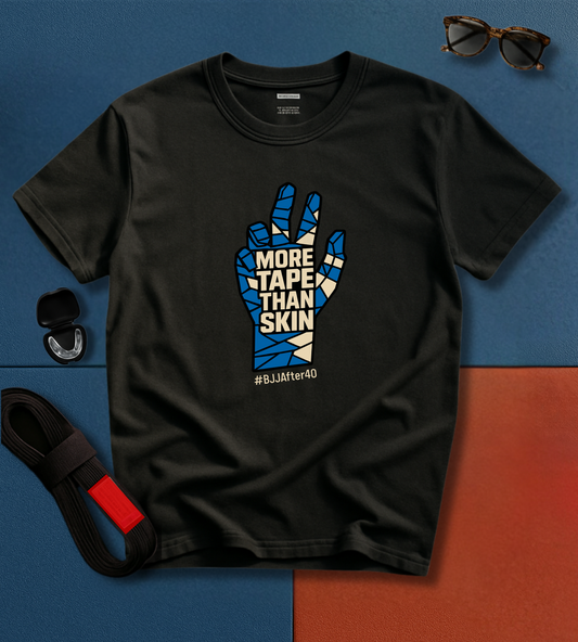 Jiu Jitsu T-Shirt - More tape than skin - Colors
