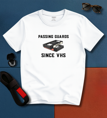 Brazilian Jiu Jitsu shirt - Passing Guarda Since VHS - Graphic