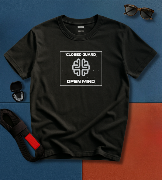 Brazilian Jiu Jitsu shirt - Closed Guard Open Mind
