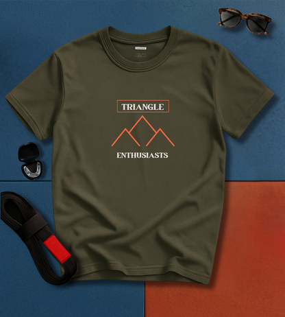 Brazilian Jiu Jitsu shirt - Triangle Enthusiasts - Minimal