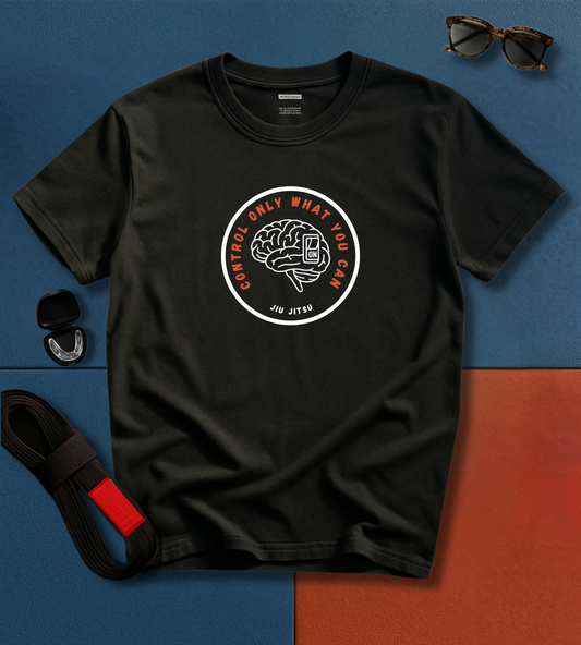 Brazilian Jiu Jitsu shirt - Control What You Can - Minimal