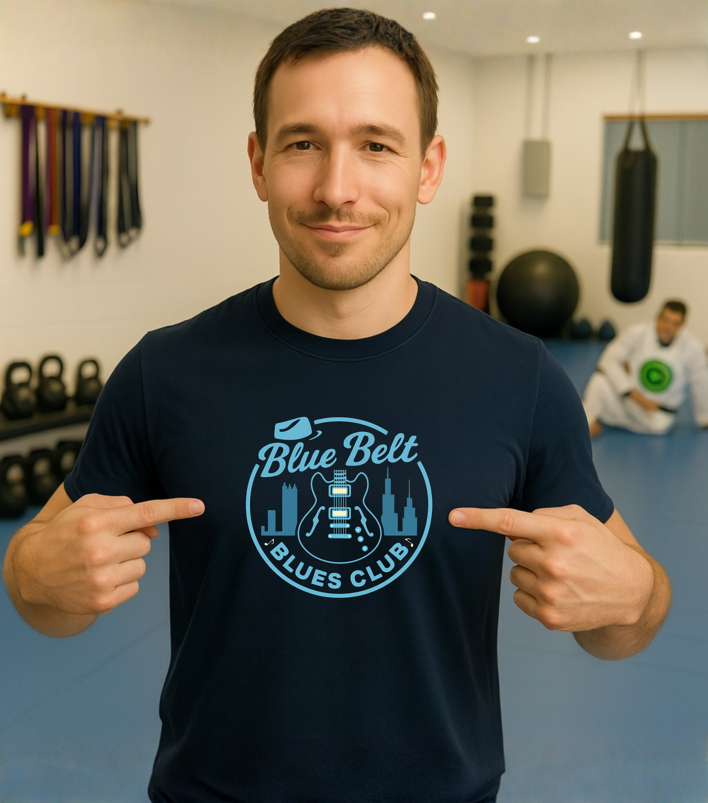 Blue Belt Blues Club BJJ T-shirt
