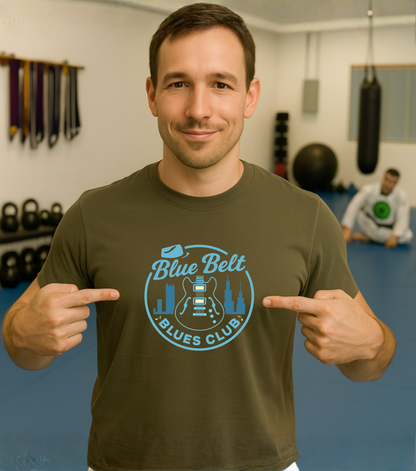 Blue Belt Blues Club BJJ T-shirt