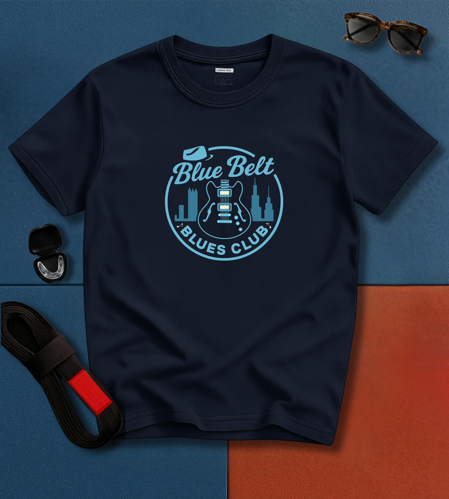 Blue Belt Blues Club BJJ T-shirt