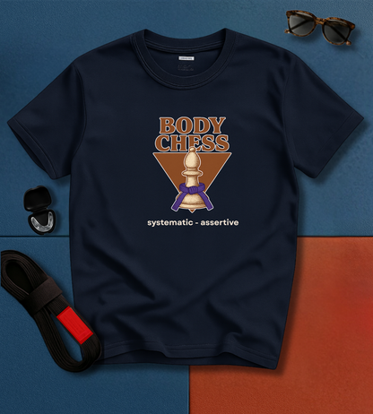 Purple Belt Body Chess BJJ T-shirt