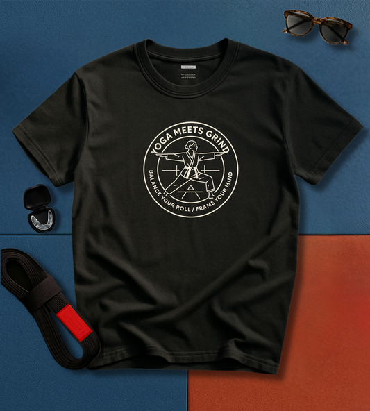 Yoga Meets BJJ T-shirt