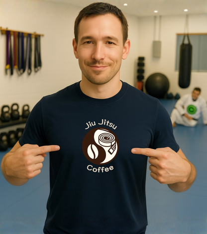 Coffee and Jiu Jitsu BJJ T-shirt