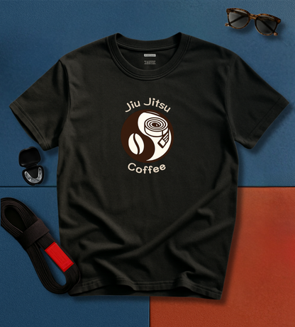 Coffee and Jiu Jitsu BJJ T-shirt
