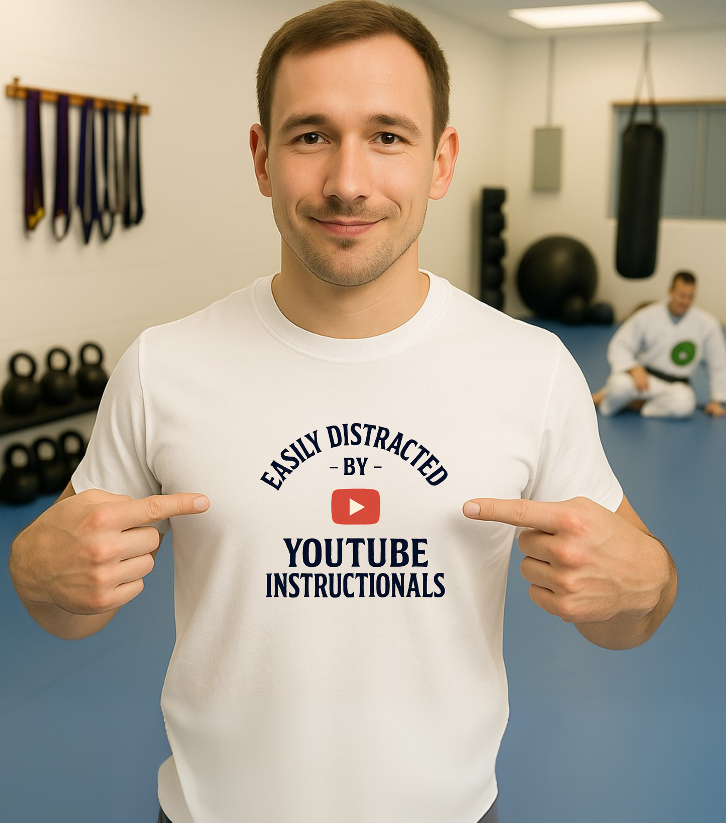 Easily Distracted BJJ T-shirt