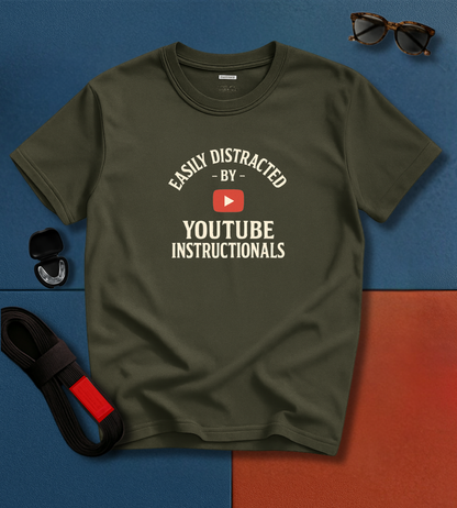 Easily Distracted BJJ T-shirt