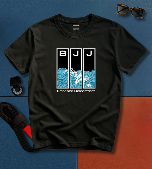 Discomfort Waves BJJ T-shirt