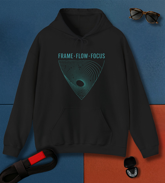 Black / S Frame Flow Focus BJJ Hoodie Hoodie - Frames Culture