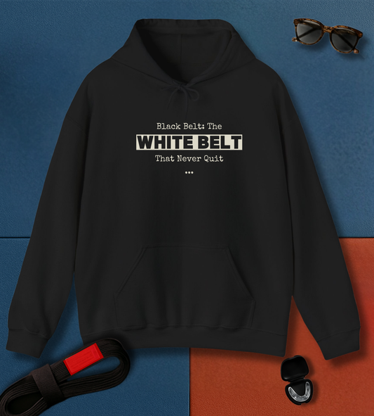 Black / S Never Quit BJJ Hoodie Hoodie - Frames Culture